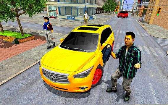 Taxi Car Popular Grand City Dr Drive 3D screenshot 5