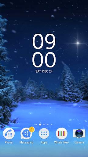 Diggin Winter Live Wallpaper screenshot 1