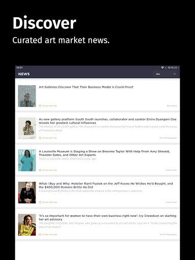LiveArt: The Art Market App screenshot 8
