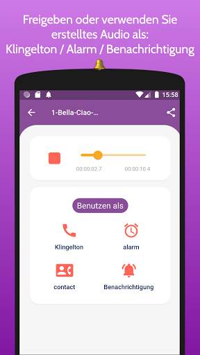 MP3 schneiden & Klingeltöne erstellen screenshot 4
