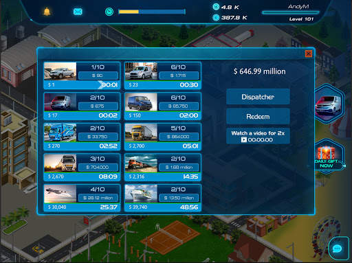 Virtual Truck Manager 2 Tycoon trucking company screenshot 5