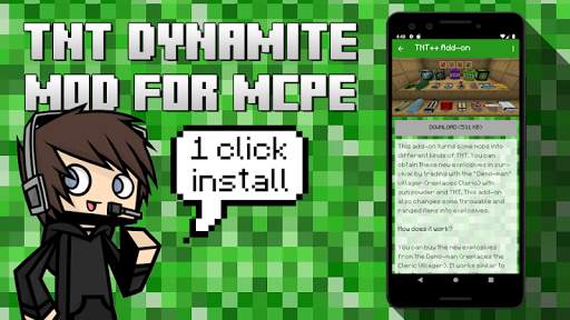 TNT Mods for MC Pocket Edition screenshot 1