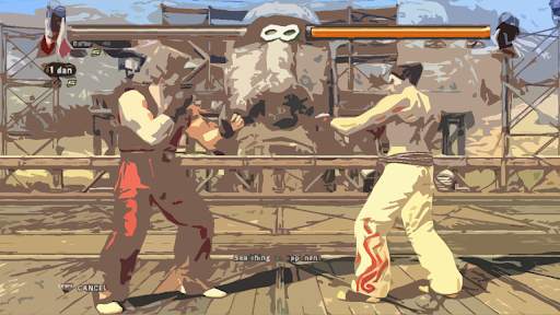 Arcade Fighting emulator game screenshot 2
