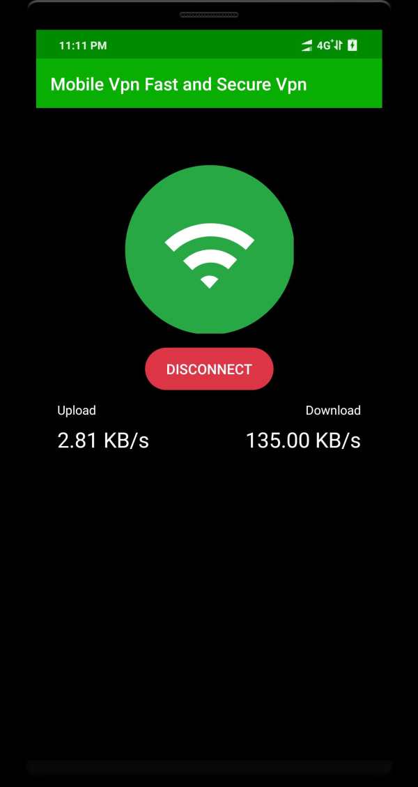 Mobile VPN Fast and Free VPN screenshot 1