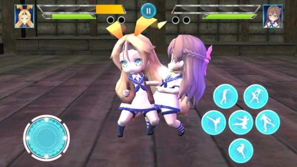 anime Girls fighting game master Battle X screenshot 2