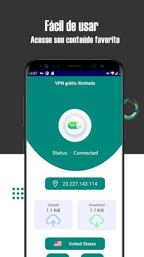 VPN grátis ilimitada - 2021 screenshot 3
