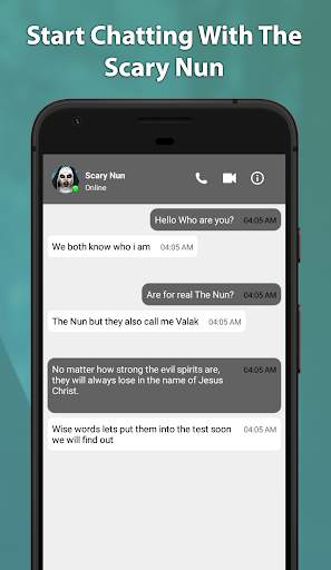 Best Scary Nun Fake Chat And Video Call screenshot 1