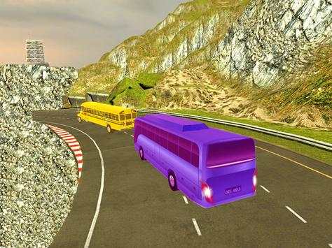 Highway Coach Bus Simulator 17 - Traffic Driver 3D screenshot 3