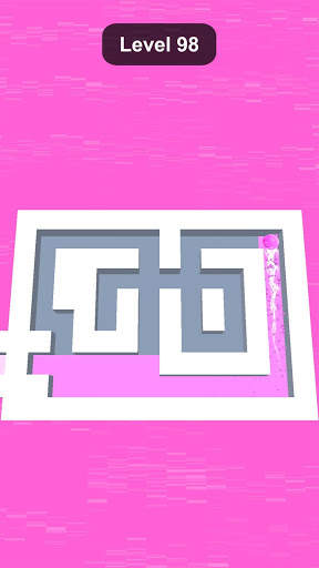 Rolling Paint - Color Maze Game screenshot 1