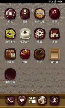 360 Launcher-Chocolate screenshot 2