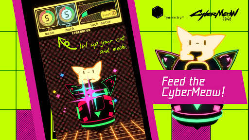 CyberMeow 2048 - Cyberpunk Slide & Merge Puzzle 1 تصوير الشاشة