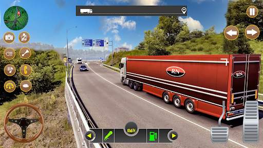 Cargo Truck Driving Simulator screenshot 4