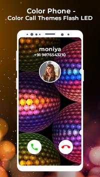 Color Phone - Color Call Themes Flash LED 2 تصوير الشاشة