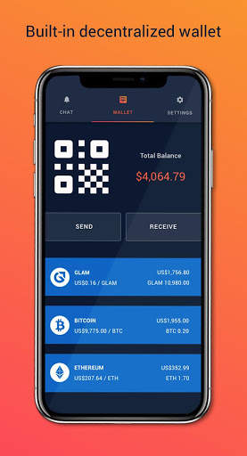 Glamster | The All-In-One Smart Messaging DApp! screenshot 3