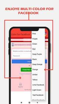 Lite for Facebook | Multi color for FB screenshot 4