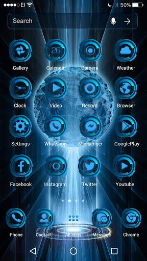 Science launcher theme &wallpaper screenshot 4