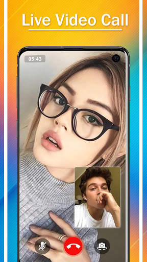 Live Talk Video Call- Random Girls Video Call Chat screenshot 1