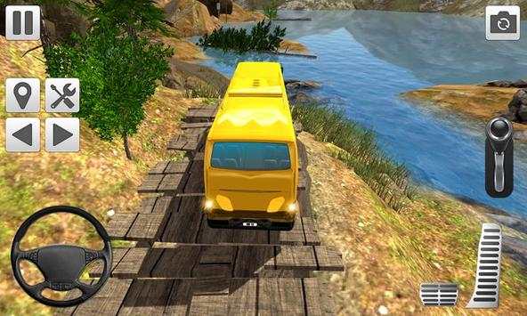 Uphill Climb Racing Bus 3D - Bus Driving Sim screenshot 3