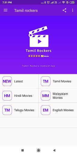 TRM Tamil Rockers - latest Movies screenshot 1