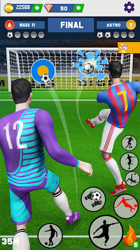 Soccer Kicks Strike Game screenshot 21