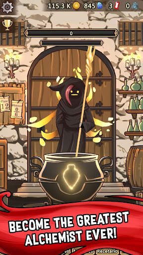 Alchemy Clicker - Potion Games Idle Fantasy Rpg screenshot 3