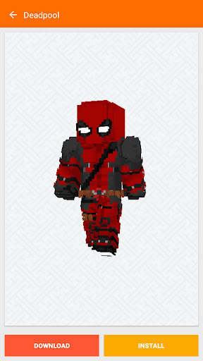 Superhero Skin for Minecraft screenshot 7