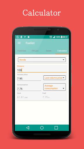Fuel log & Cost Tracking app screenshot 7