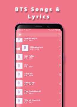 BTS Offline Songs 1 تصوير الشاشة