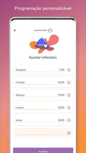Meal Reminder - Emagrecimento screenshot 7