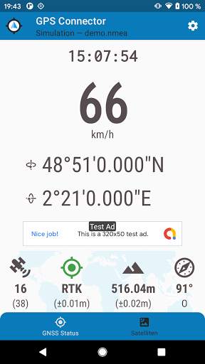GPS Connector screenshot 1
