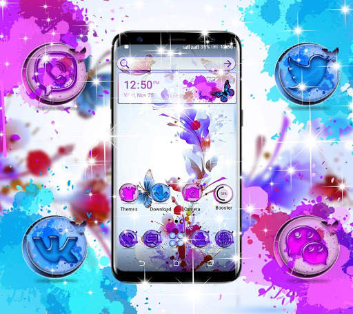 Butterfly Launcher Theme screenshot 1