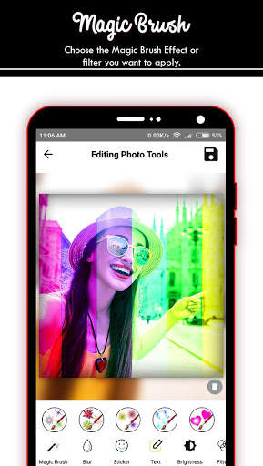 Magic Brush Photo Editor 2 تصوير الشاشة