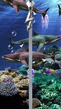 Sharks lock screen prank screenshot 1