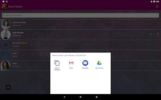 Share Contact 👤 screenshot 7