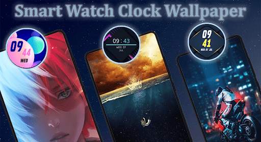 Smart clock live wallpaper screenshot 3