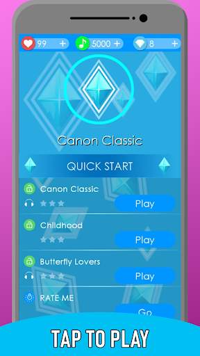 Piano Tiles Christal screenshot 1