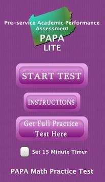 PAPA Math Practice Test Lite скриншот 7