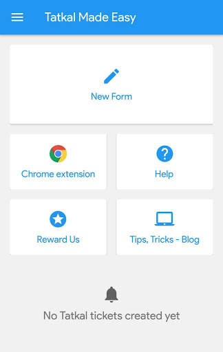 Tatkal Made Easy - IRCTC Train Ticket Booking screenshot 1