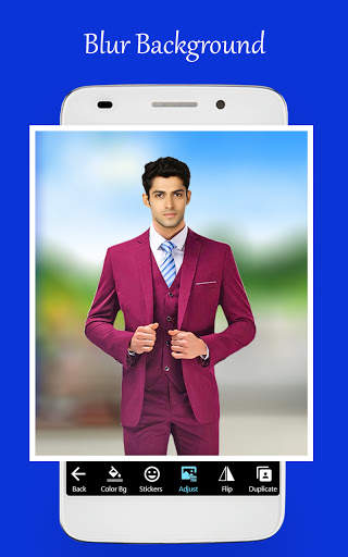 Men office suit photo editor screenshot 6