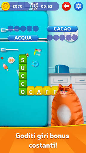 🔥Kitty Scramble: Pile di parole screenshot 3