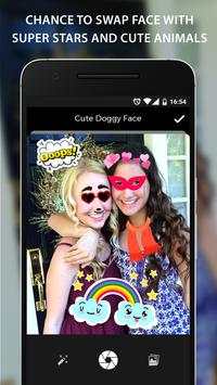 Animal face sticker photo editor screenshot 2