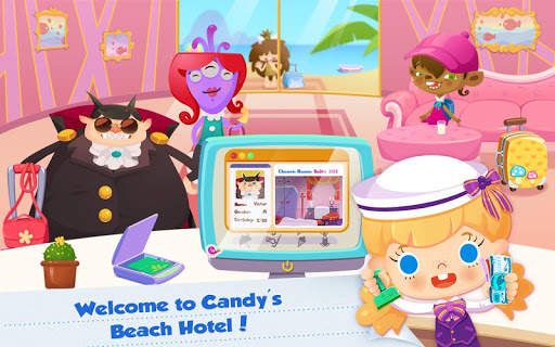 Candy's Vacation - Beach Hotel screenshot 1