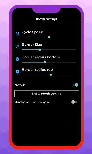 Mobile Edge Lighting Color screenshot 2