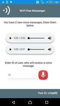 WiFi free messages screenshot 2