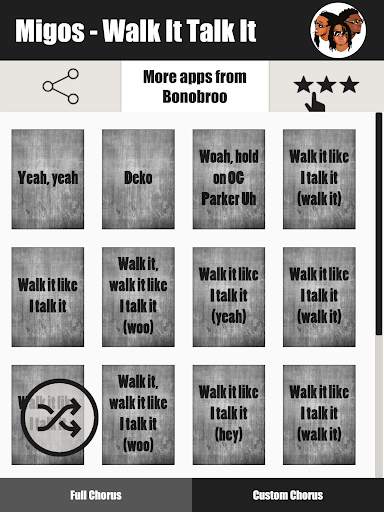 Migos - Walk It Talk It - Soundboard screenshot 3