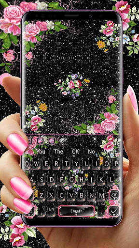 Floral Keyboard screenshot 1