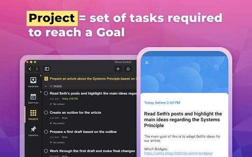 Chaos Control: GTD Organizer & screenshot 3
