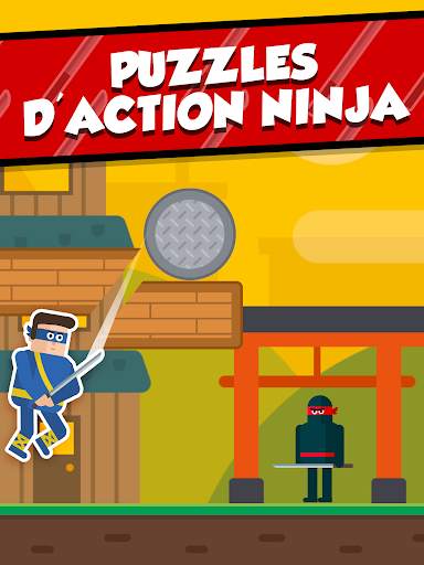Mr Ninja - Puzzles Tranchants screenshot 9