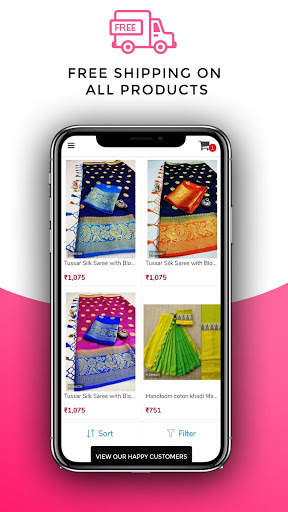 Sarees Online Shopping App screenshot 1
