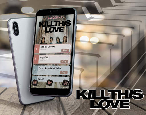 BlackPink_Kill This Love Real Piano Tiles screenshot 1